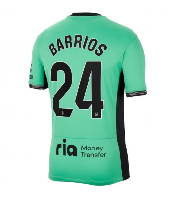 Atletico Madrid Pablo Barrios #24 Tredje trøje 2023-24 Kort ærmer